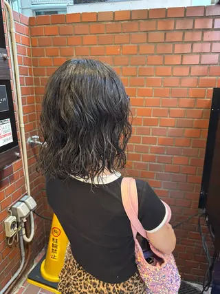 ショート パーマ 村下 美尋のヘアスタイル