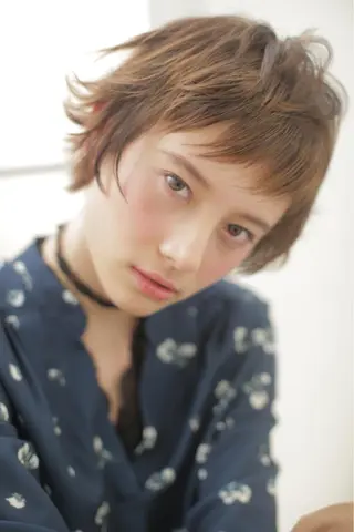 ショート パーマ 🍋似合わせ✖️ ショートヘア🍋早田のヘアスタイル