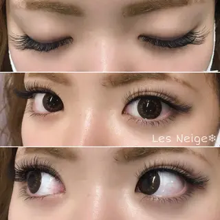 マツエク・マツパ Les Neigeのマツエク・マツパデザイン
