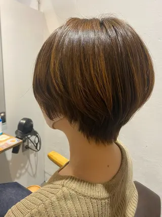 ショート カラー KANA🌿透明感/ レイヤーcut🌿のヘアスタイル