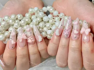 ネイル 🎀 moo~ 🎀のネイルデザイン