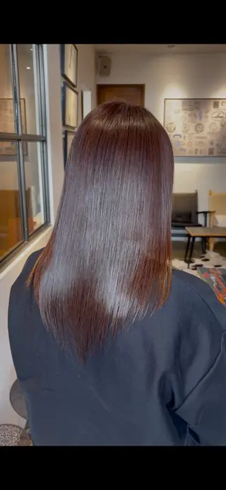 ロング カラー SAKURA 🍒⁎ .。❀ *のヘアスタイル
