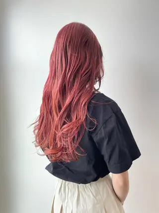ロング 🎗副店長/井上 竜 ブリーチ指名No.1のヘアスタイル