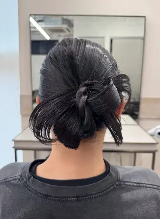 ヘアアレンジ 透明感カラー✨艶髪 制作🌱山根あゆみのヘアスタイル