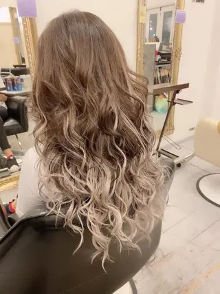 ロング カラー 💎JADE GRACE💎のヘアスタイル