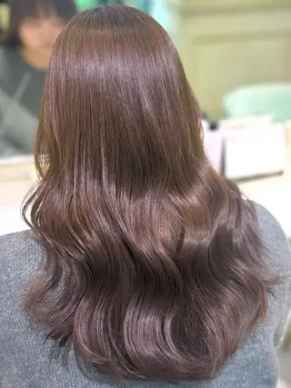 ロング カラー 💖ダブルカラー/ ケアカラー/レナ💖のヘアスタイル