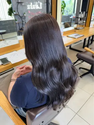 ロング カラー 平野 凛のヘアスタイル
