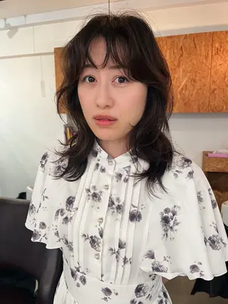 ヘアアレンジ 暖色/パーマ 🌼クニトウメイのヘアスタイル