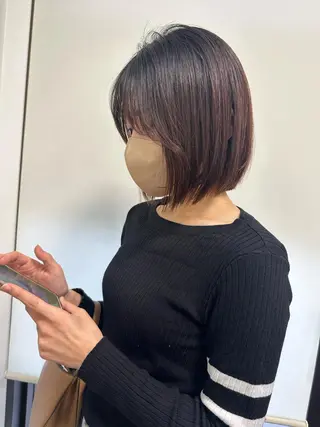 ショート ブリーチカラー🫧 森　凪沙のヘアスタイル