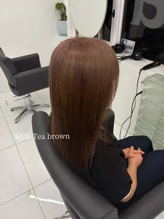 セミロング Maya/ ハイトーンカラー🦋のヘアスタイル