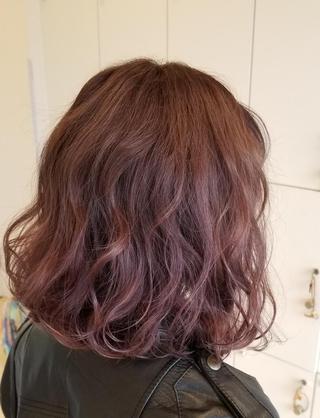 ミディアム いのうえ ももかのヘアスタイル