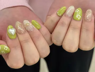 ネイル OCEAN nail パラジェル　取扱い店のネイルデザイン