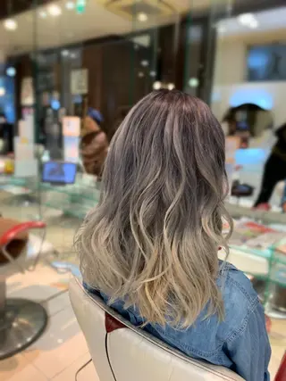ロング カラー 韓国レイヤー 池田一之のヘアスタイル