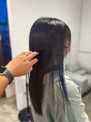 ロング EFFACE鴻巣 2号店  中山柚香のヘアスタイル