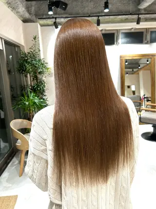 ロング カラー 横浜/韓国レイヤー /透明感カラー🌷のヘアスタイル