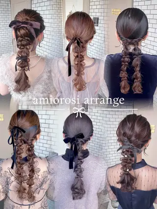 ヘアアレンジ 参列♡デートゆるふわ ヘアメイク🎀みゆうのヘアスタイル