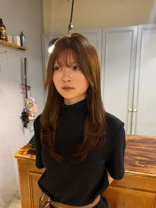 ミディアム カラー 🤩噂のMr.髪ポジ ティブ®️yu🤩のヘアスタイル