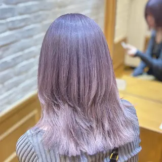 ミディアム カラー 🕊️カズヤ/ ハイトーン🕊️のヘアスタイル