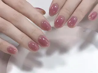 ネイル By moonネイル 🌷ワンホン/韓国風のネイルデザイン