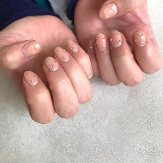 ショート ネイル gypsophila 野村のネイルデザイン