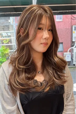 ロング カラー 【代表】高山 一真のヘアスタイル