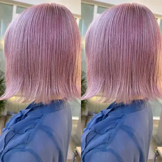 ミディアム カラー yoriダブルカラー 代表すがわらのヘアスタイル