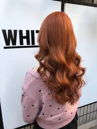 ロング カラー レイヤーカット⭐︎ 韓国ヘア⭐︎YUKAのヘアスタイル