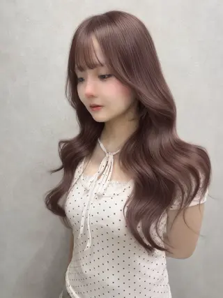 ロング カラー AIRI layer cut hairのヘアスタイル