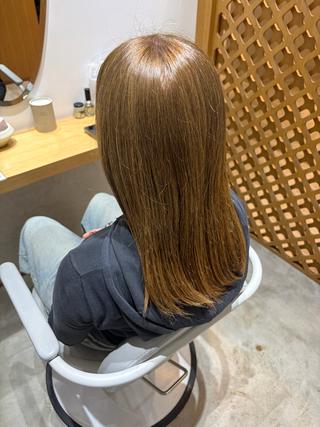 ミディアム カラー 代官山│ハイトーン HBL│AZUKIのヘアスタイル