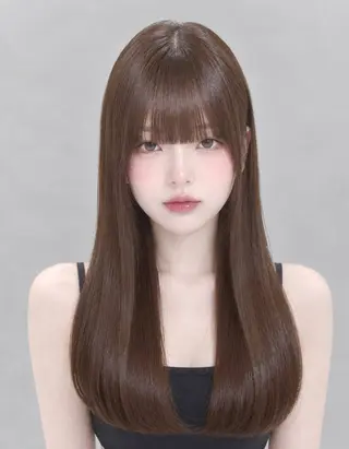ロング カラー 上品♡ブラウン💎 アレンジ🩰Rimiのヘアスタイル