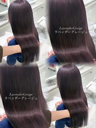 ロング カラー ParveMix/ ワンホン/こころのヘアスタイル