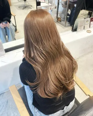 ロング カラー 木谷 彩音のヘアスタイル