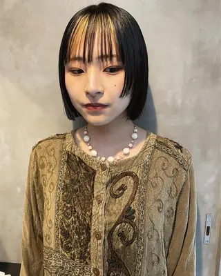 ショート カラー 👑ボブはお任せ ミヤノ👑のヘアスタイル