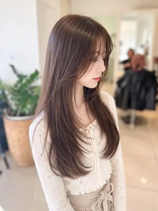 ロング カラー 金子 直樹のヘアスタイル