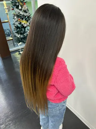ロング 桝田 友美のヘアスタイル