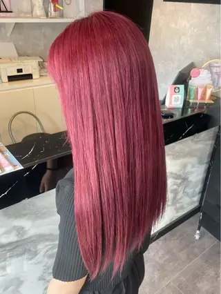ロング カラー  ︎︎ 寧音のヘアスタイル