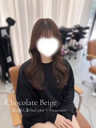 カラー 髪質改善✖️艶カラー /sakura🎀✨のヘアスタイル