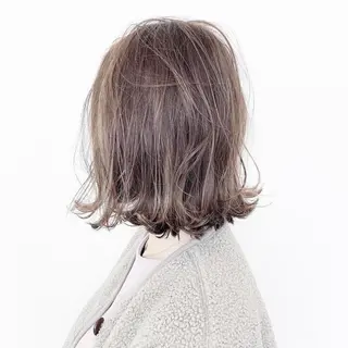 カラー 透明感ベージュ/ レイヤー/ 髙橋一哉のヘアスタイル