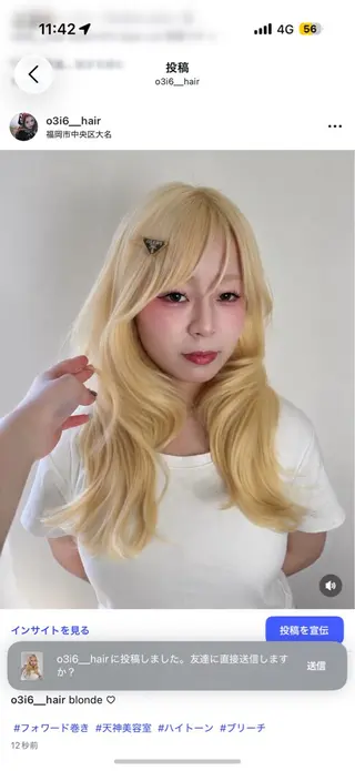 カラー mayu👗/ layer/似合わせのヘアスタイル