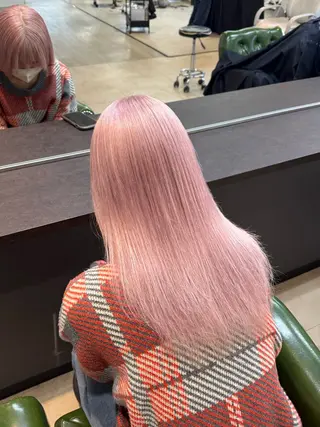 セミロング Tidehair茨木 Riruのヘアスタイル