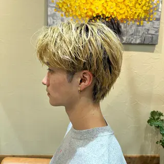 ショート メンズ パーマ/フェード メンズ特化 松本大輝のヘアスタイル