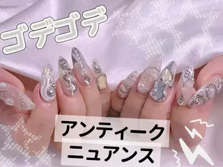 ネイル 長さだし専門店 M2　rikaのネイルデザイン