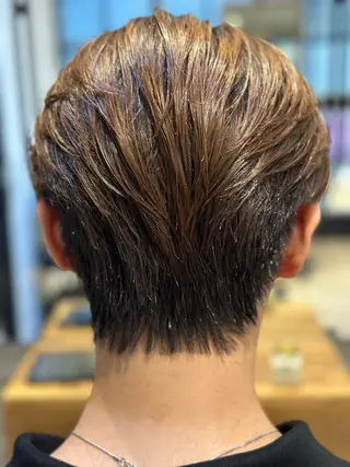 パーマ メンズ 10月限定モニター 髪質改善美髪矯正のヘアスタイル