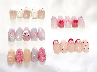 ネイル Cherie PINKのネイルデザイン