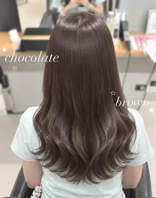 カラー 透明艶カラー☆ アレンジ🪽yuiのヘアスタイル