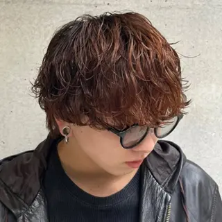 ショート パーマ メンズ 🦄カラー指名No. 1 hayane🦄のヘアスタイル