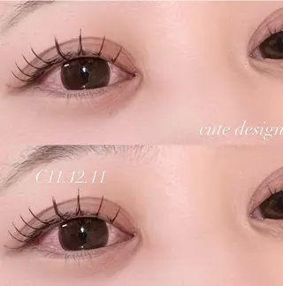 マツエク・マツパ ♡fein. beauty♡のマツエク・マツパデザイン