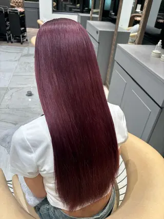 ロング カラー 透明感Wカラー 髪質改善/AYARIのヘアスタイル