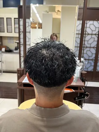 ショート パーマ メンズ 🧊メンズ特化🧊 高木航希のヘアスタイル