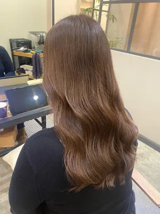 セミロング カラー 【eimee】 店長✂️TAKUMAのヘアスタイル